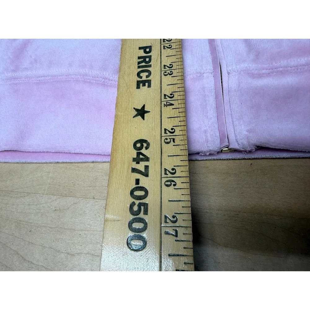 Saks Fifth Ave Pink Velour Tracksuit Set Zip Up Hoodie & Pants Y2K Loungewear